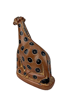 Handgeschnitzte Giraffe aus Speckstein